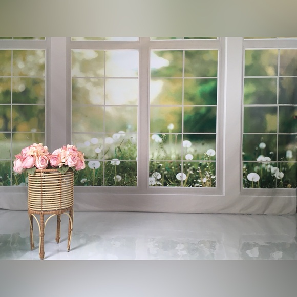 Kate Window Backdrop Spring - Picture 2 of 2